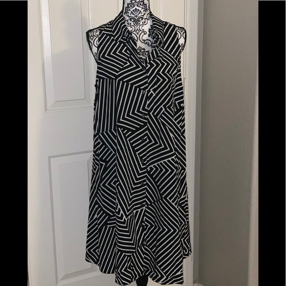 Alfani Sleeveless bell dress